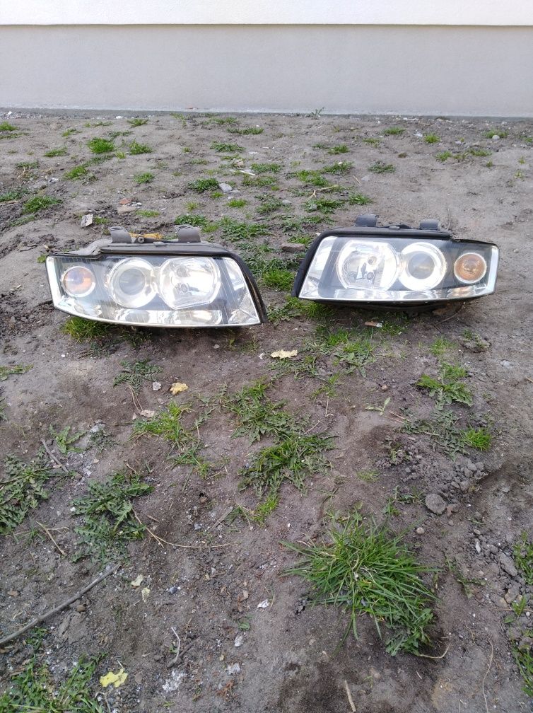 Lampy a4 b6 xenon małysz kompletne EU