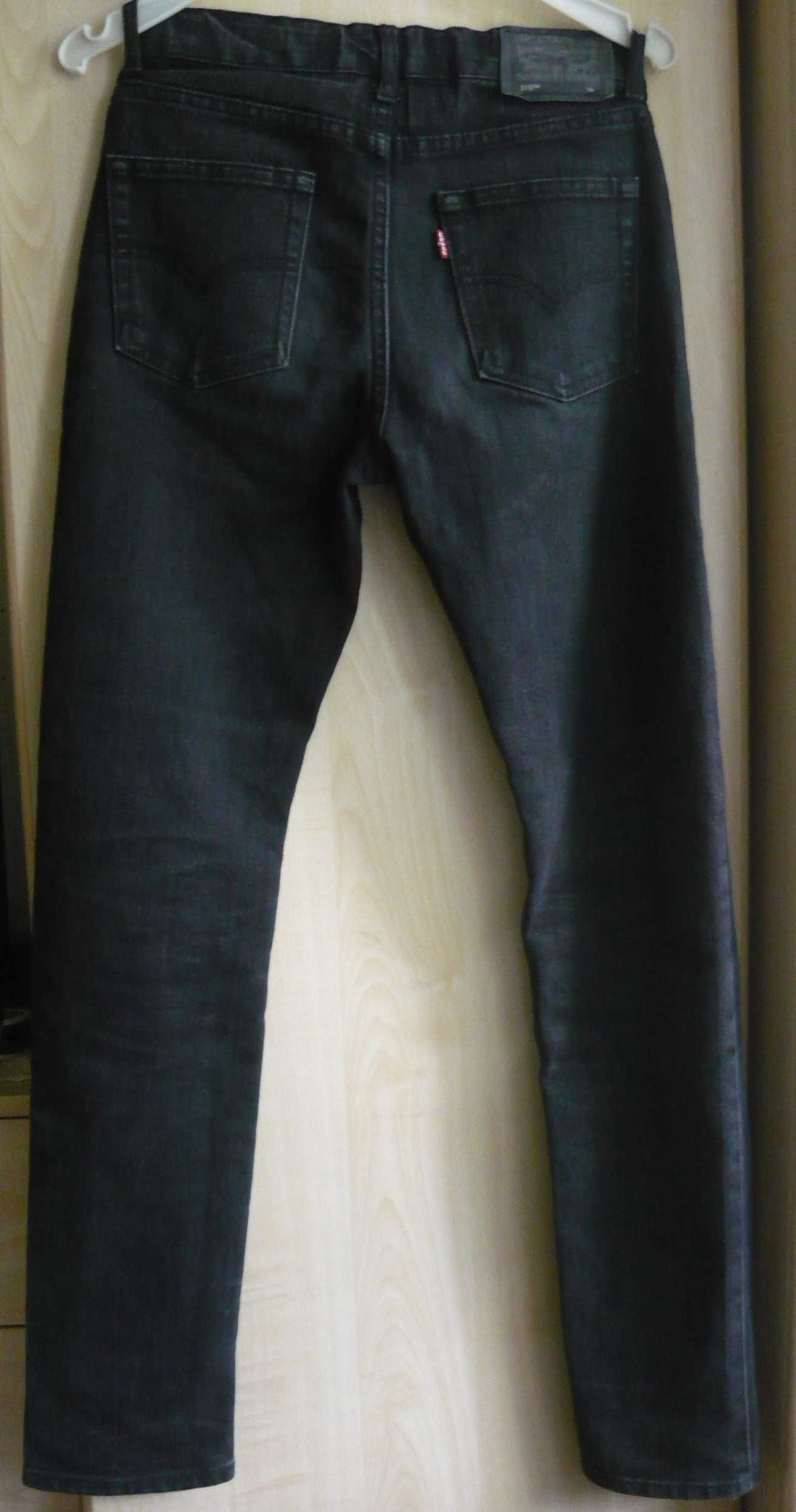 spodnie Levis 501 czarne 164 14A
