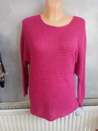 Sweterek różowy oversizowy