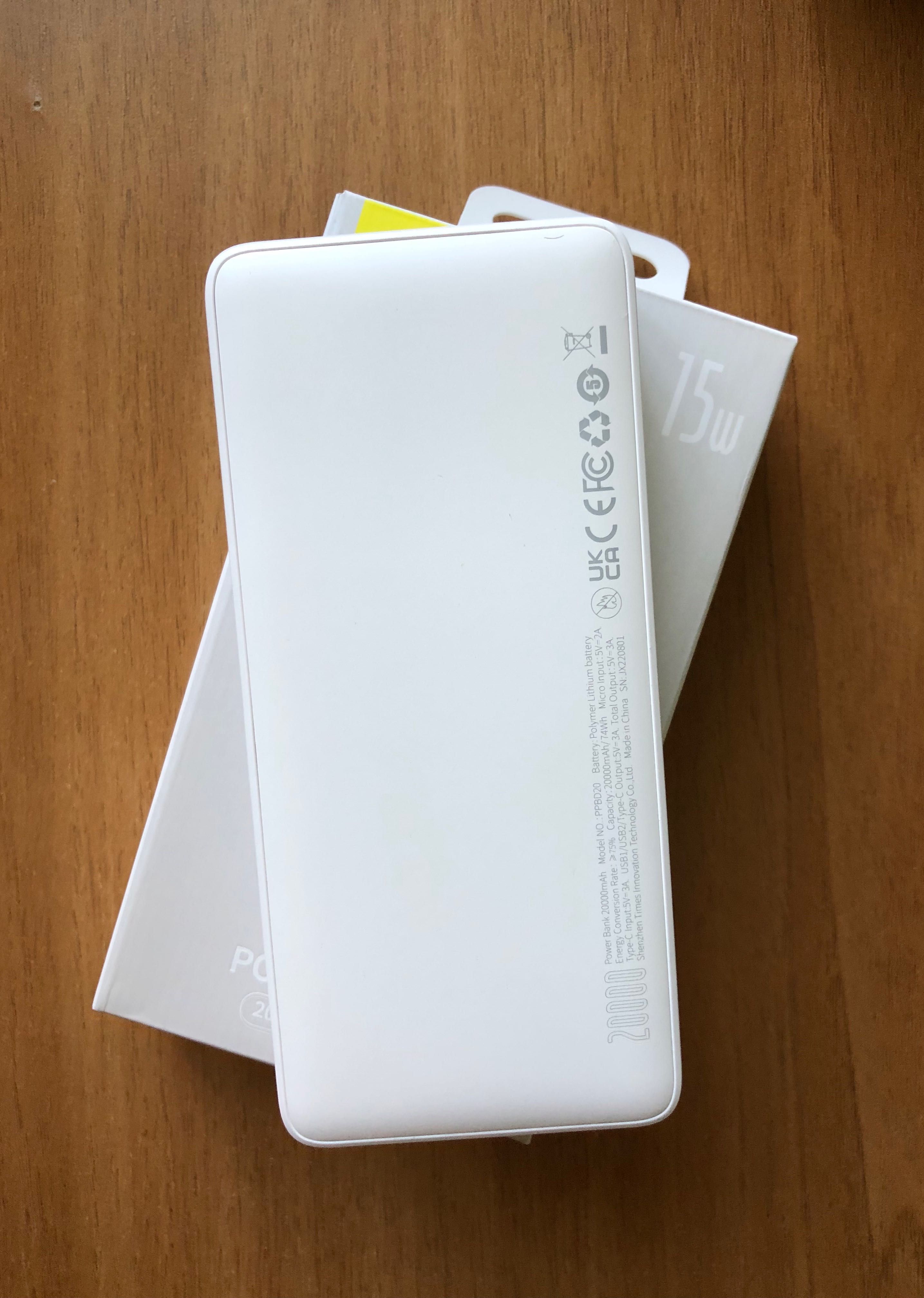 Павербанк внешний аккумулятор Powerbank 15w повербанк 20000mAh