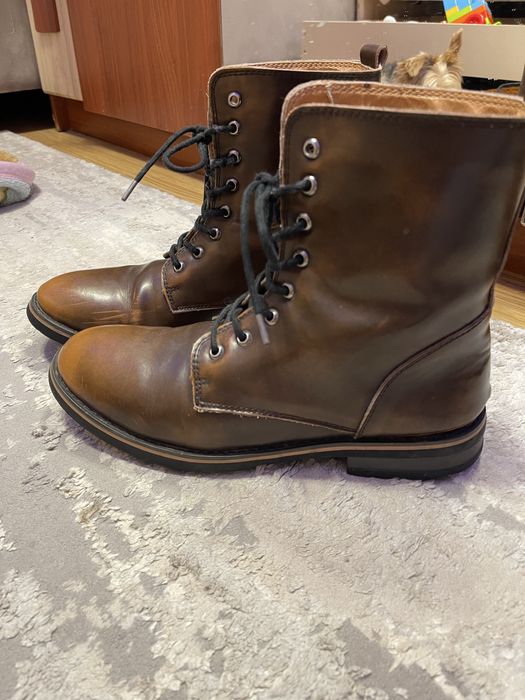 Чоботи чоловічі черевики шкіра