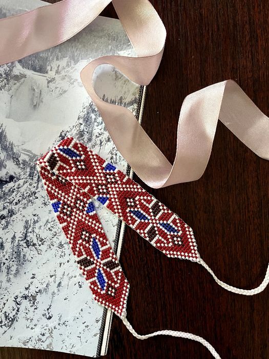 Гердани, Силянки, Прикраси з бісеру