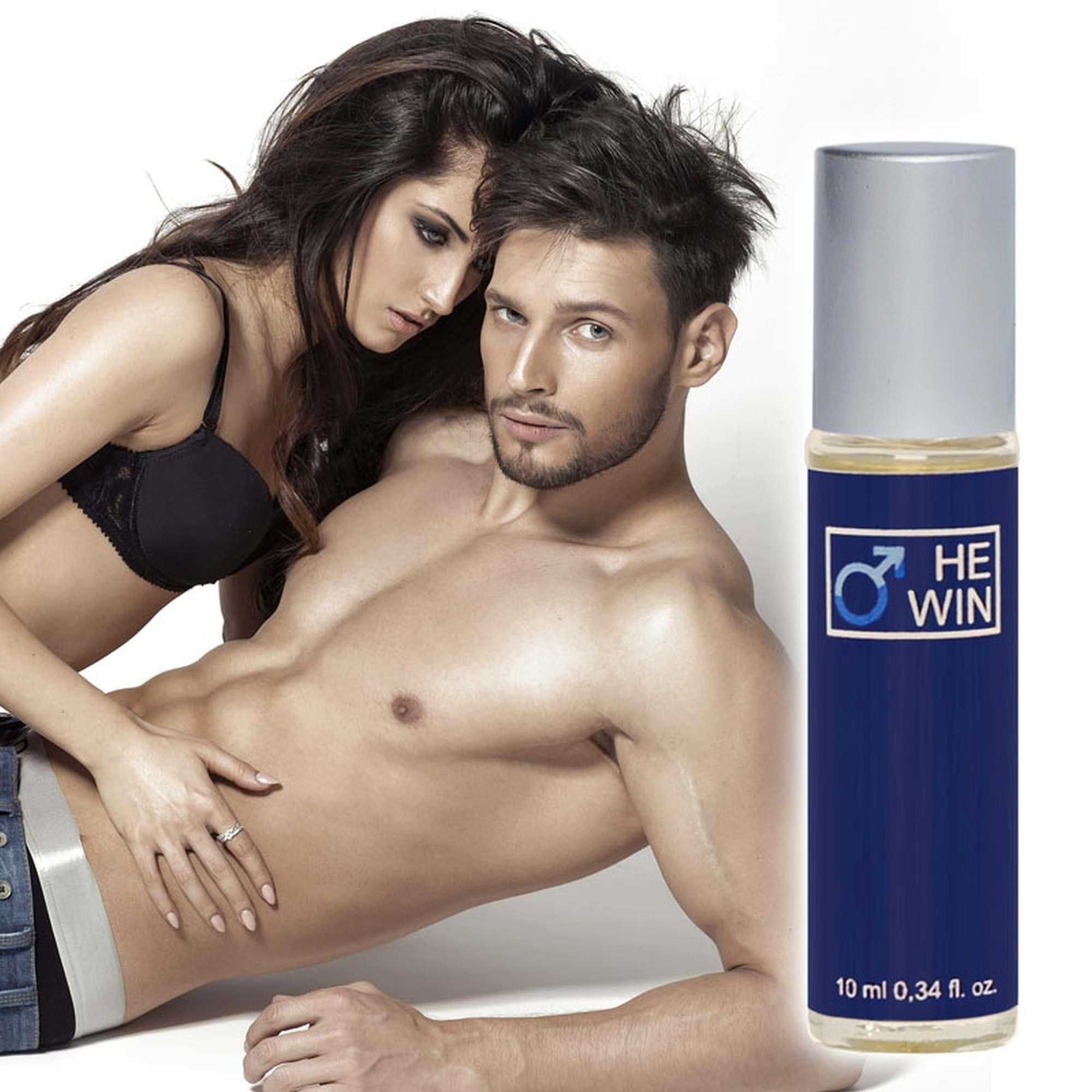 Perfumy męskie z FEROMONAMI bardzo męski zapach erotyka 10ml