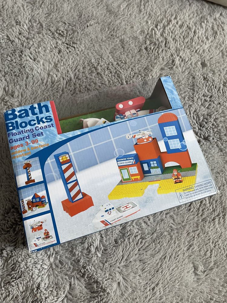 Іграшка для купання bath blocks floating cook set