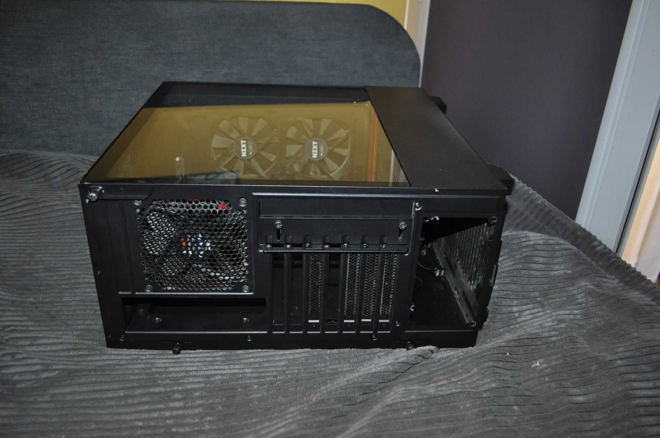 Obudowa PC NZXT H510 Red TG Midi Tower Czarna