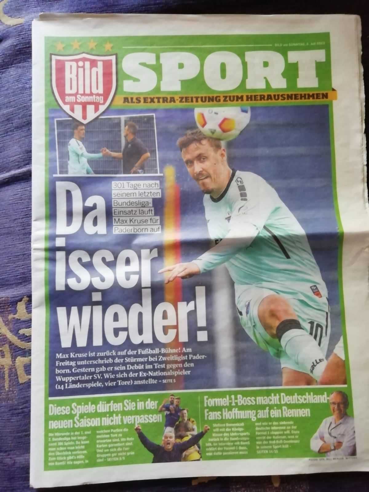 Немецкие газеты 2023 года