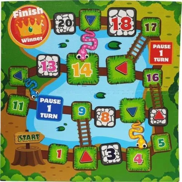 Коврик пазл розвиваючий EVA Лабіринт