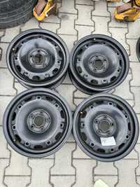 5x100 VW polo et35 14" komplet felgi stalowe