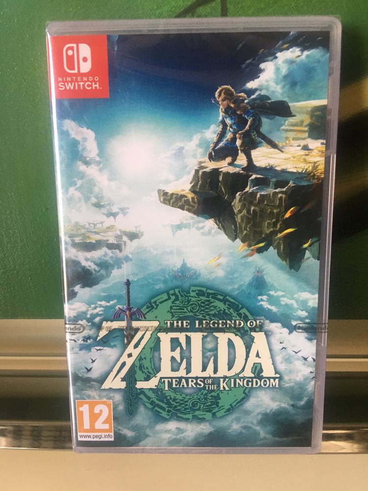 Nintendo switch Oled NOVA Zelda Tears of the kingdom edition
