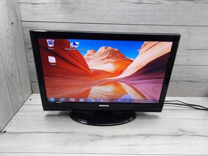 TV-Monitor LCD 22 hdmi dvb-t odtwarzacz DVD Zobacz