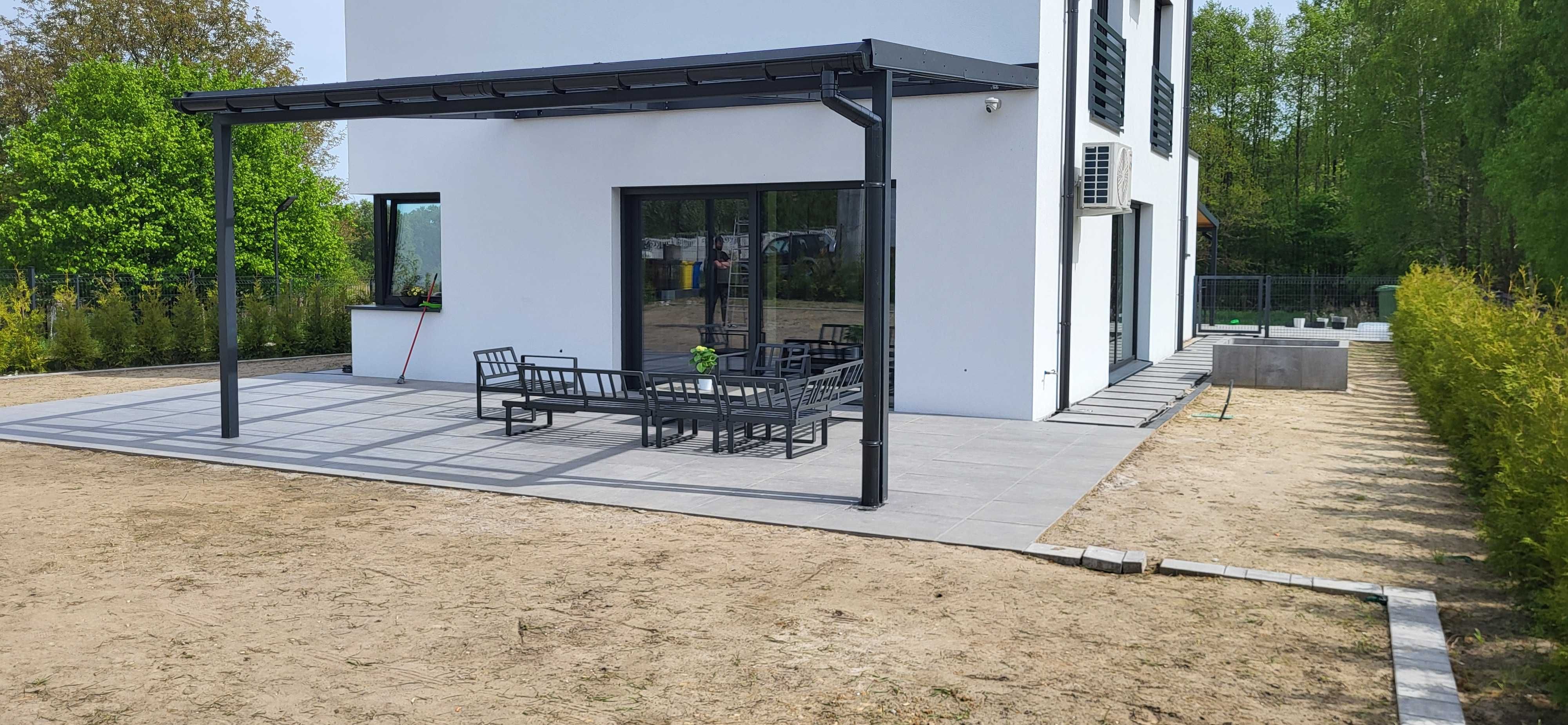 Zadaszenie tarasu Pergola z montażem Dowolny wymiar, szybko i solidnie