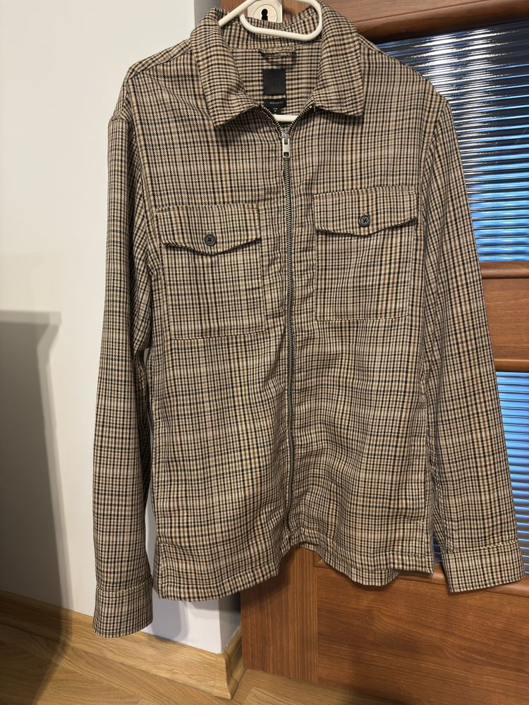 Męska kurtka w kratę M H&M