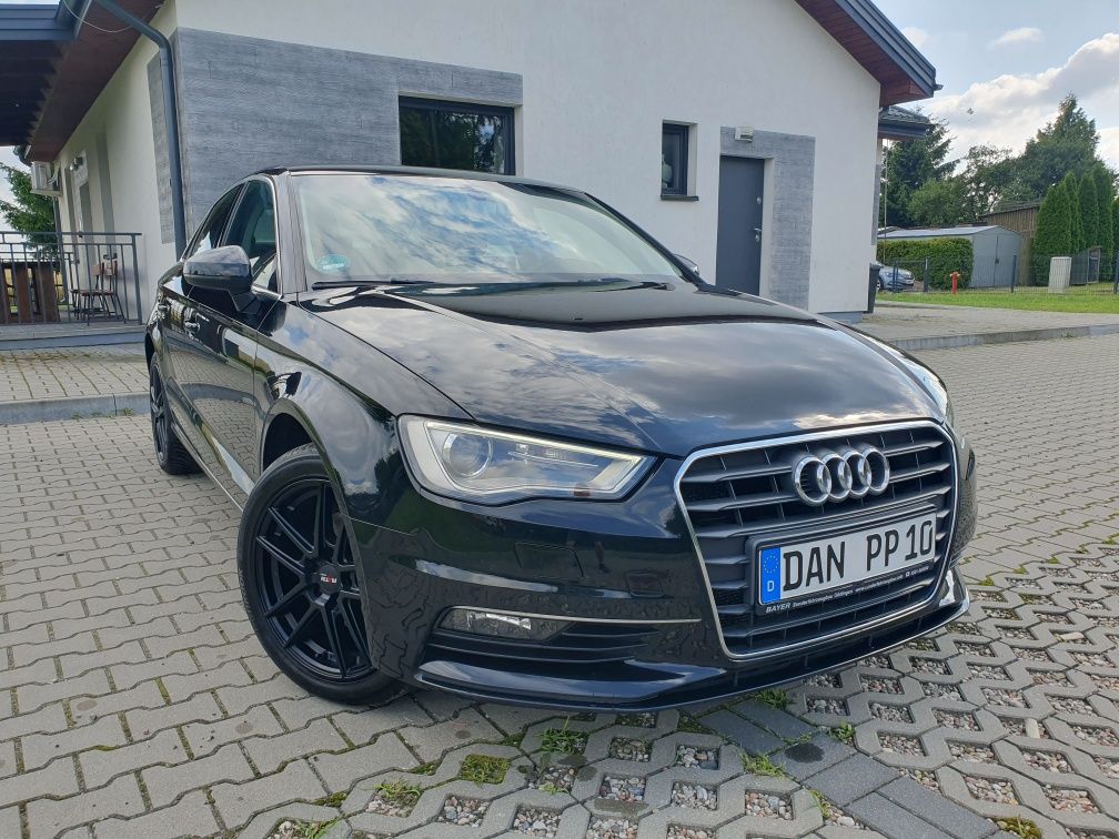*Audi A3 1.6TDI*Automat*Bi-Xenon*LEDY*NAVI*PÓŁ-SKÓRA*Bezwypadkowy*