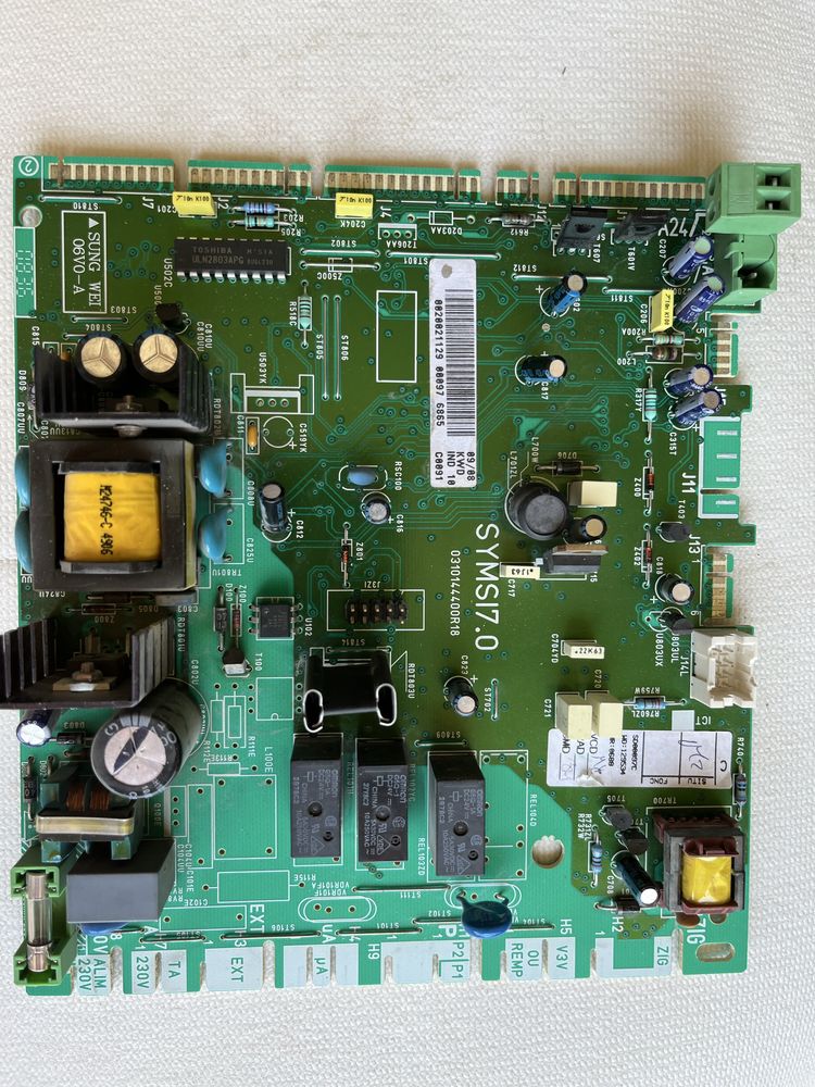 Programator exa control 7 i czesci do isotwin condens F30 E