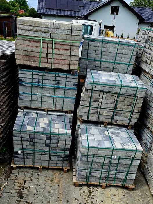 Kostka brukowa płyty 50x50 7cm grube II gatunek NOWE 39zł/m2