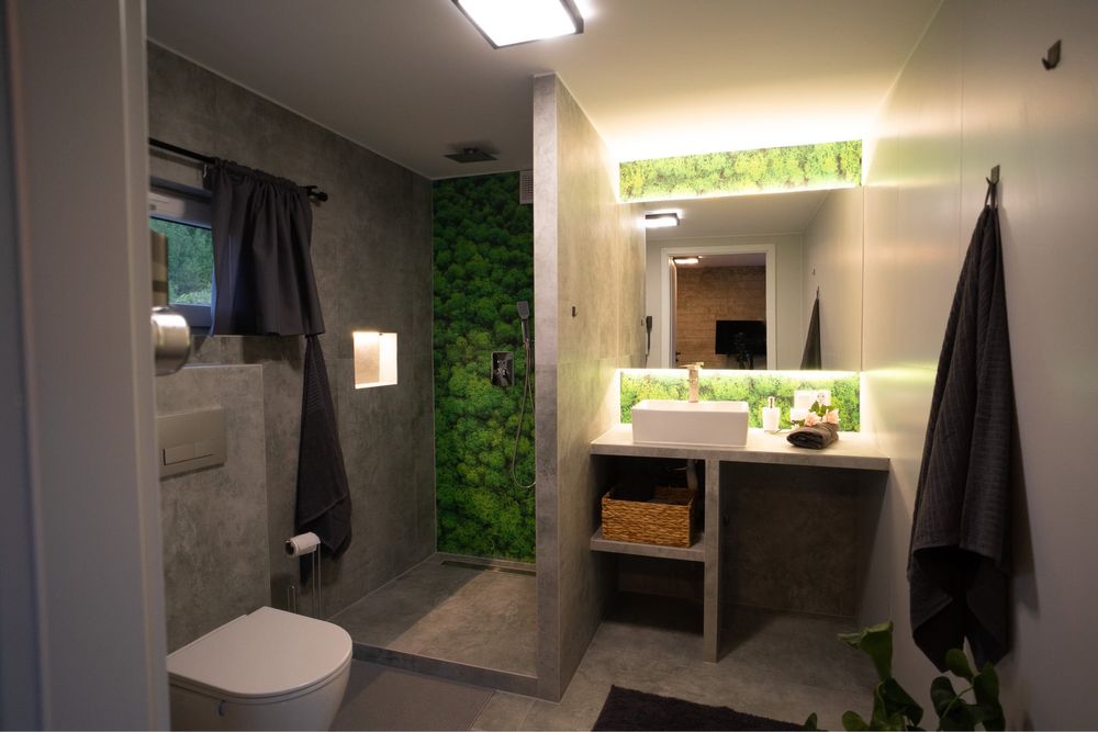 Domek Bunkier House Apokalips z  balia z jacuzzi woj. podkarpackie