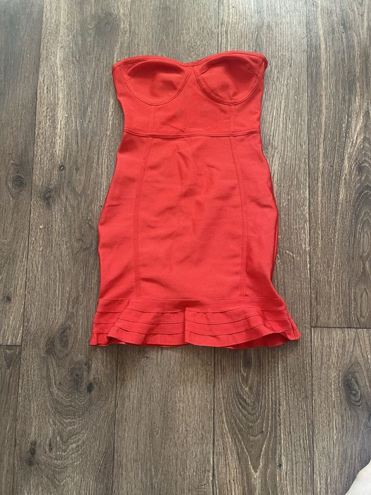 Лот из 2 яскравих бандажних суконь! Розмір С-М! Недорого!