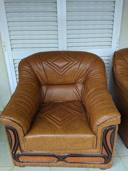 Poltronas em Pele