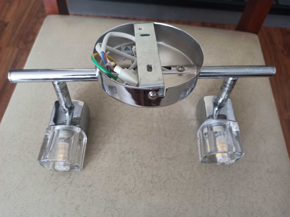 Lampa Candellux - diament listwa 2x40W G9 + żarówki LED - 60 zł