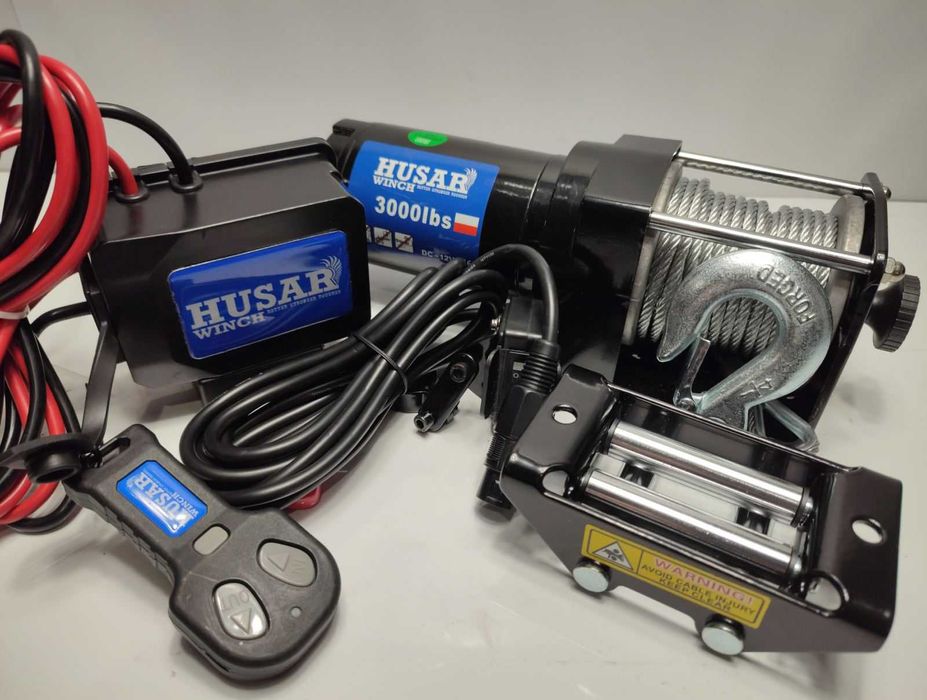 Лебідка для квадроцикла, UTV, причепа – електричні/ручні 12V