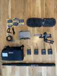 Rejestrator Zoom f4 mikroporty sennheiser g3 mikrofon rode ntg3