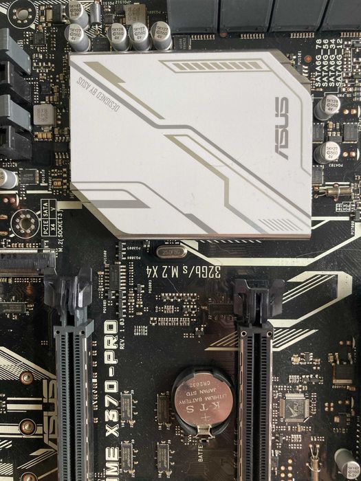 AMD Ryzen 7 1800X + Asus prime x370 pro + be quiet! Shadow Rock LP