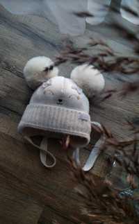 Зимова шапка, дуже тепла вік 0-3м