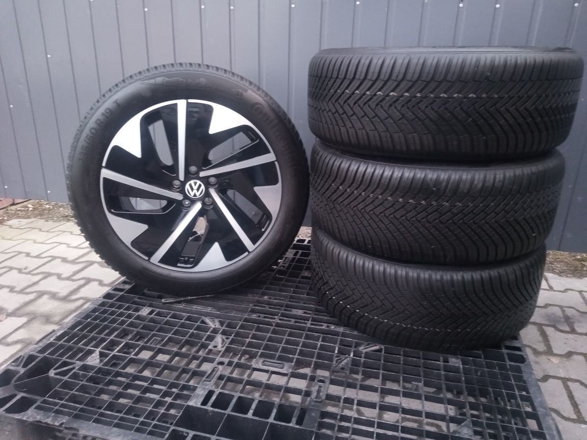 Koła 19 Vw Tiguan Arteon Passat 255/45R19 Continental całoroczne l