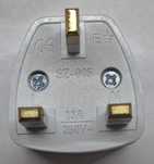 Adaptador energia Universal-Reino Unido branco