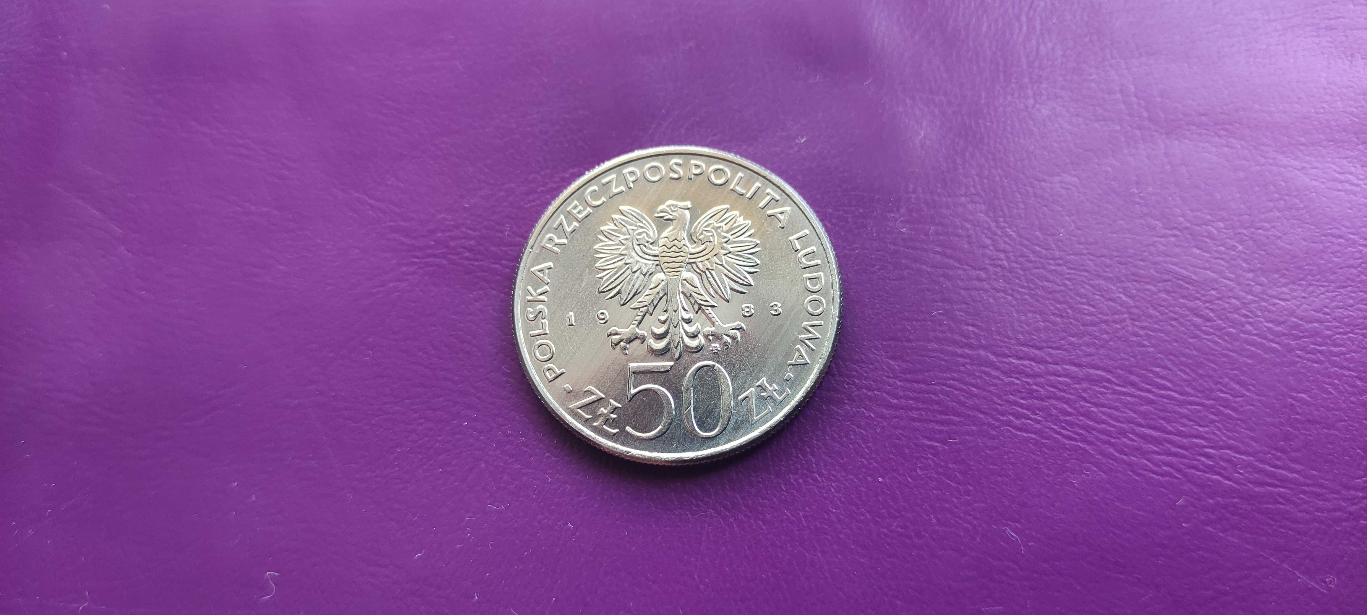 Moneta - PRL 50 złotych 1983 - JAN III SOBIESKI - Piękna!