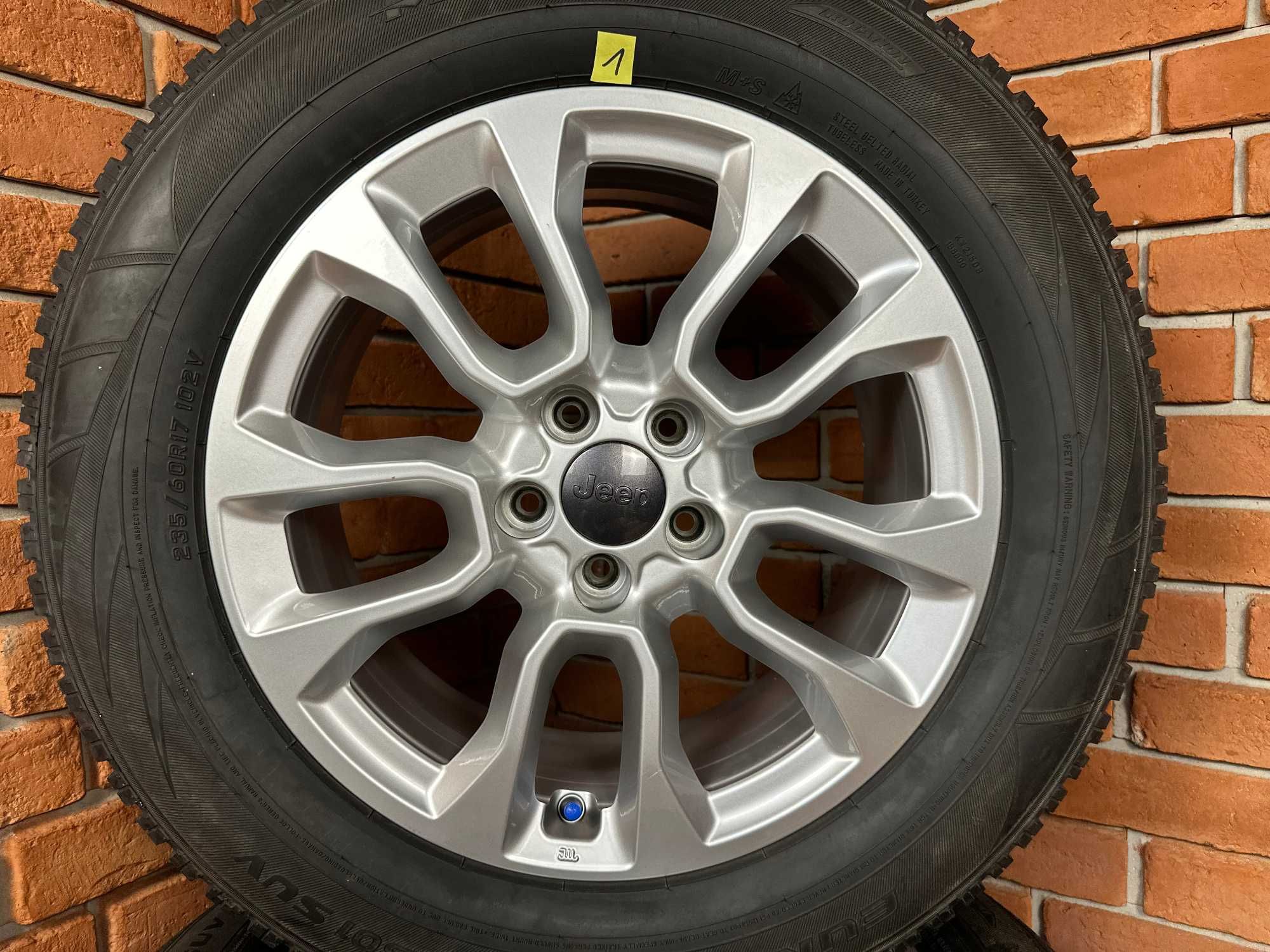 Koła Felgi 17 5x112 Jeep Compass II Zimowe 8mm