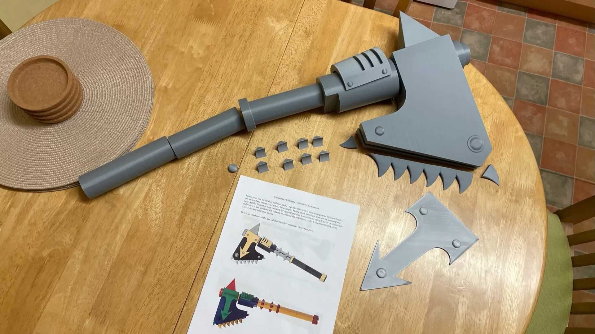 Chainaxe - Warhammer 40K 1:1