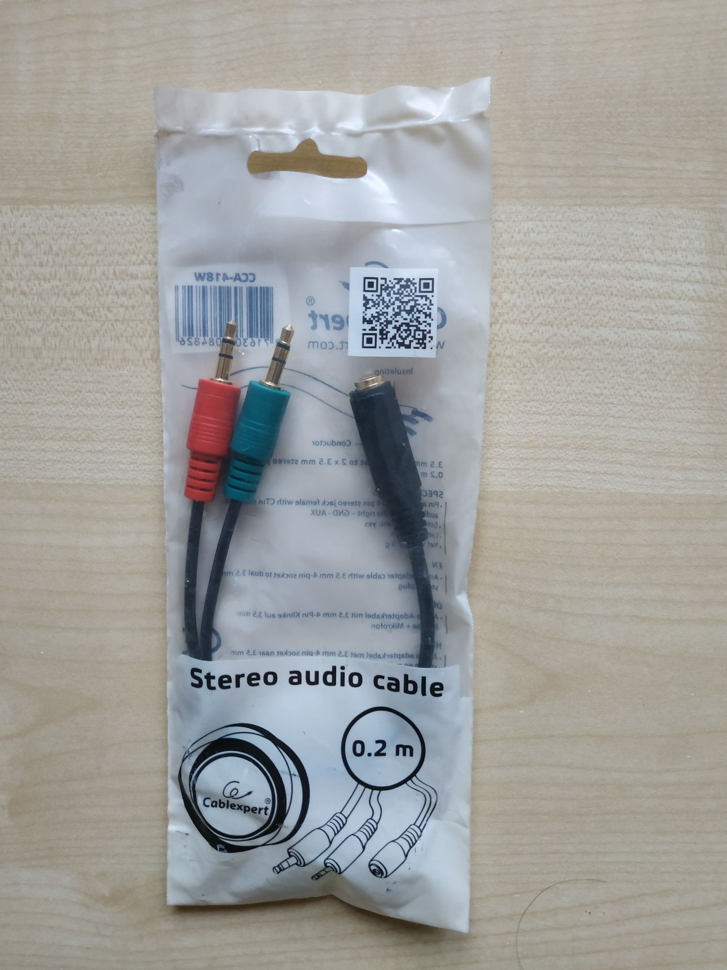 Аудиопереходники Cablexpert 3.5mm