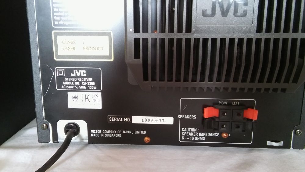 Wieża JVC CA-S300
