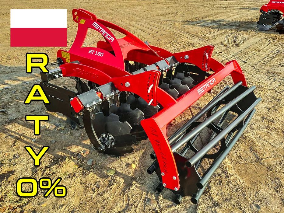 Brona Talerzowa Lekka Kompaktowa  Agregat  Transport Producent Raty