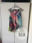 Jedwabny top na ramiączkach silk jedwab 12 warehouse tęczowy kolorowy