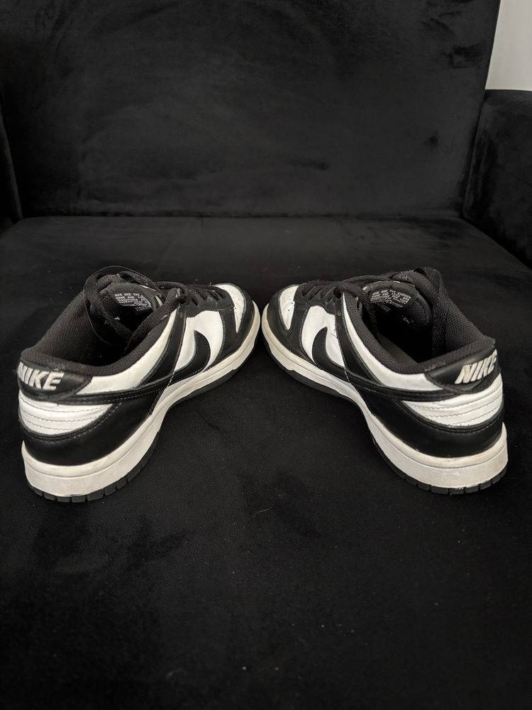 Buty Nike Dunk Low GS Black-White Stan BDB Rozmiar 38