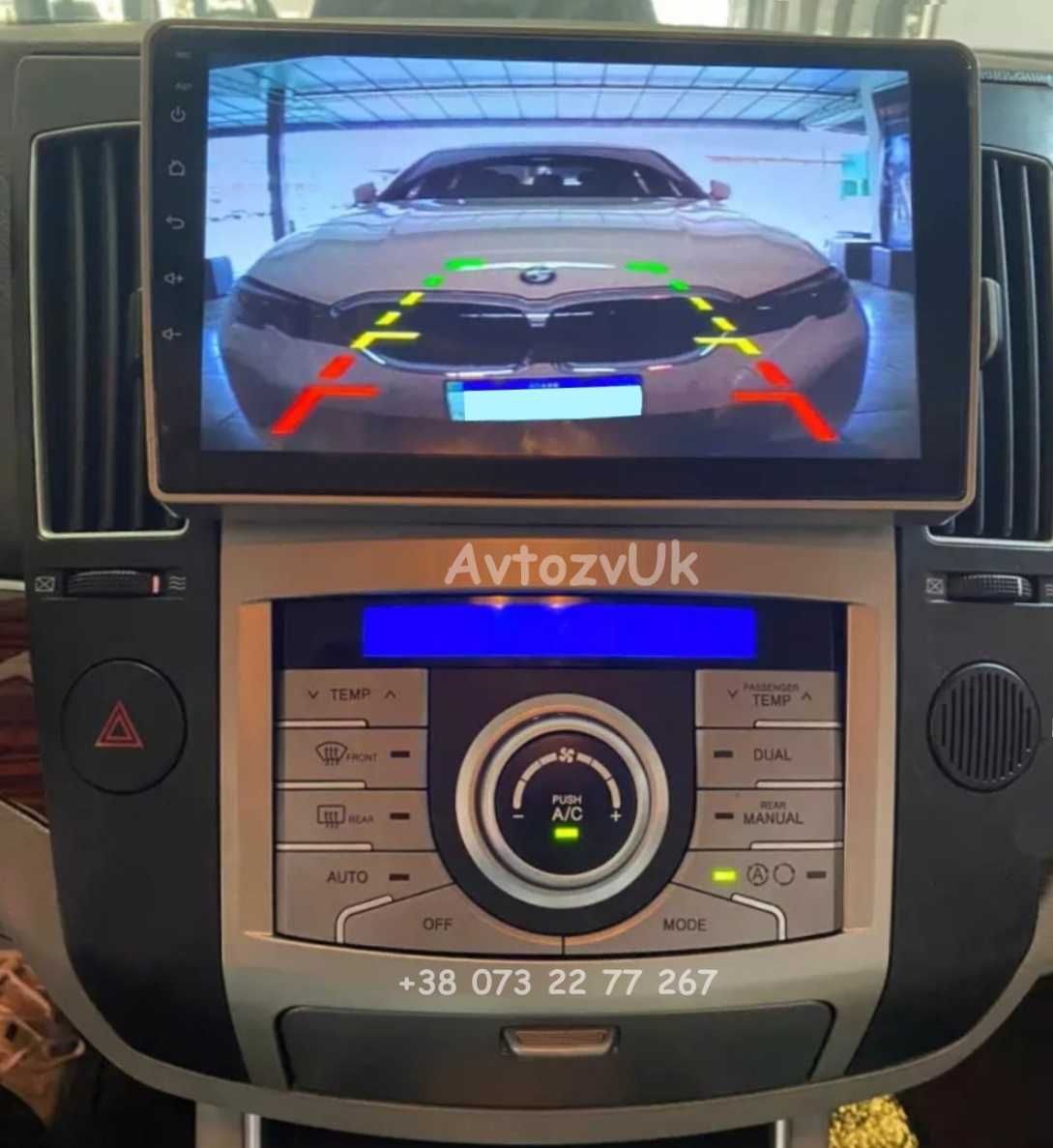 Магнитола VERACRUZ Hyundai IX55 H1 Starex Staria Tesla CarPlay Android