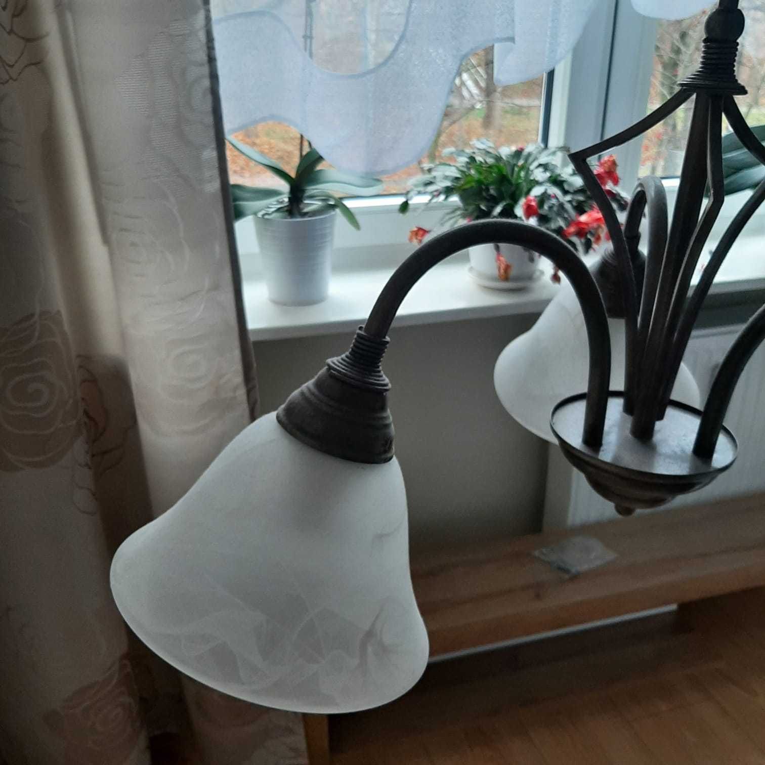 Lampa sufitowa i 2 lampki nocne