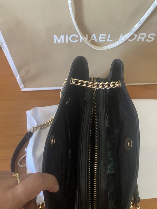 Bolsa Preta em pele Michael Kors (original)