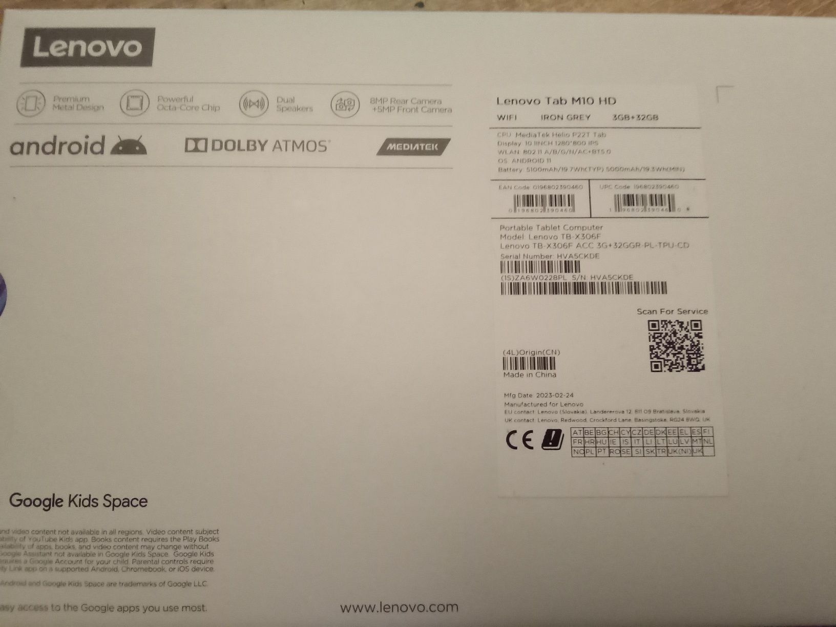 Tablet M10 HD Lenovo