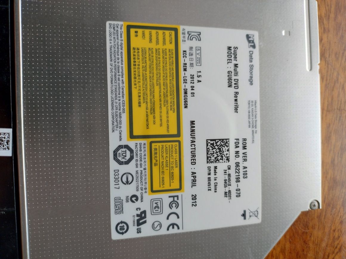 Nagrywarka DVD SATA do laptopa