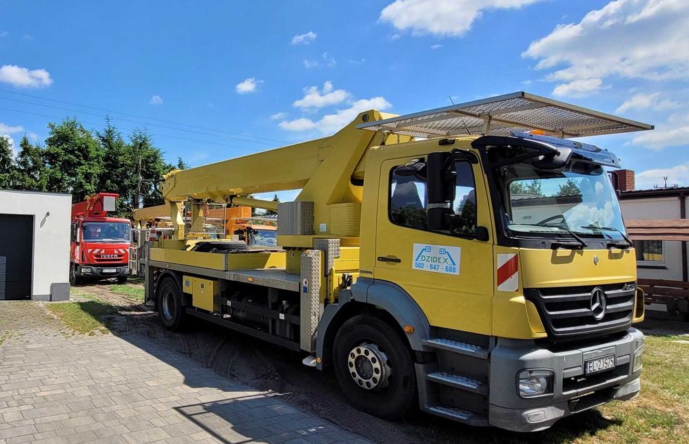 Podnośnik koszowy zwyżka 35m Wumag WT350 Palfinger Ruthmann Bison TKA