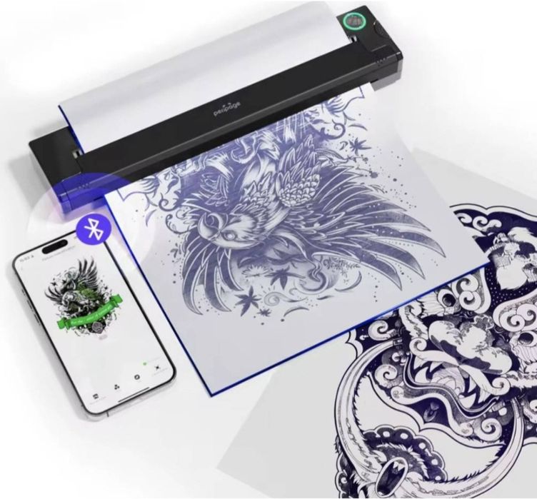 PeriPage P90 Бездротовий трансферний принтер для тату PeriPage A40 Min