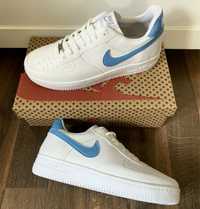 Nike air force one niebieskie buty męskie 41-46