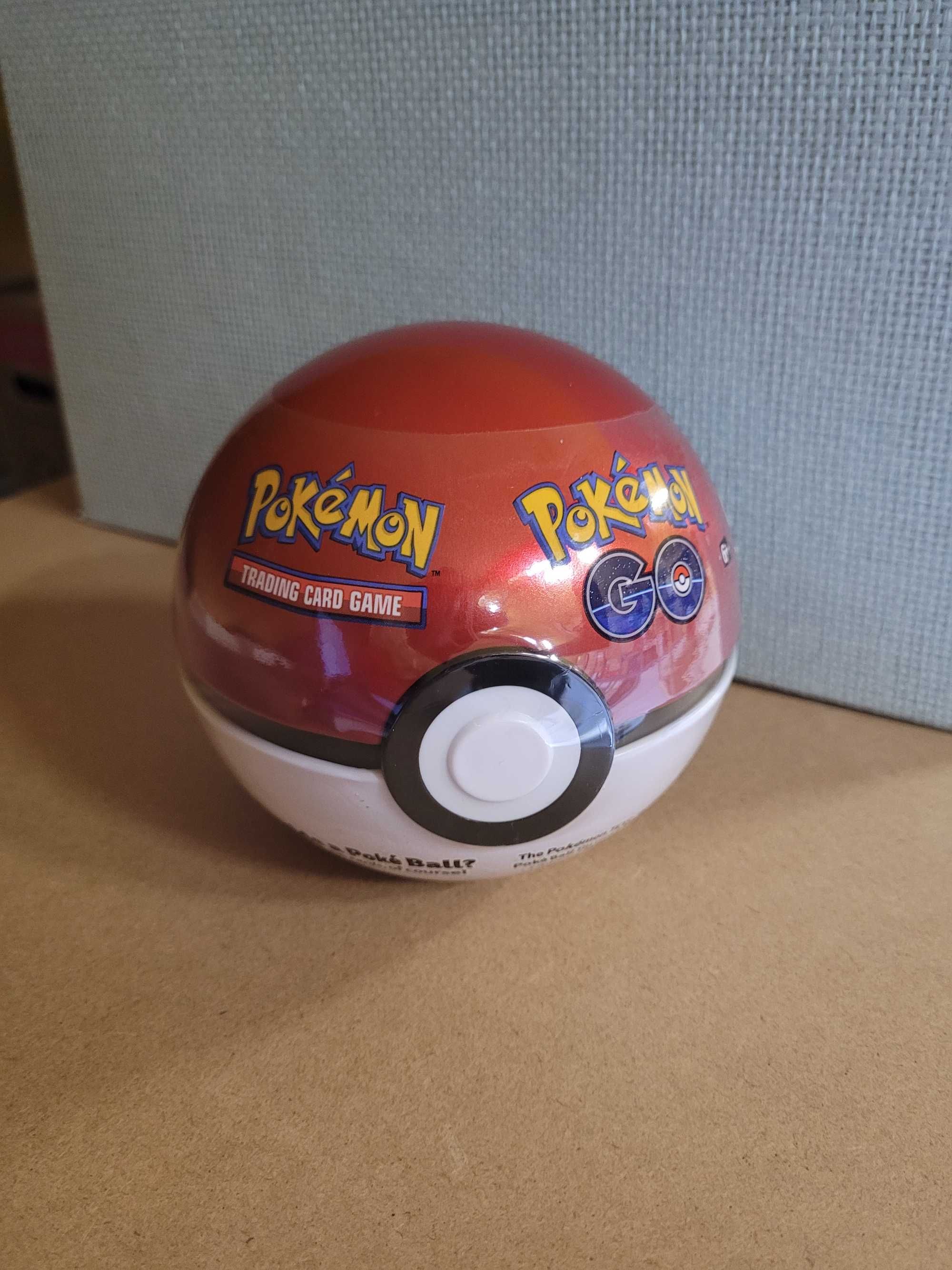 Pokemon TCG Pokemon Go - kula poke ball puszka z kartami