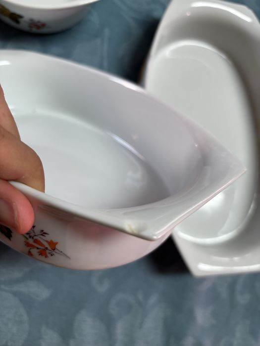 Conjunto de travessas de ir ao forno