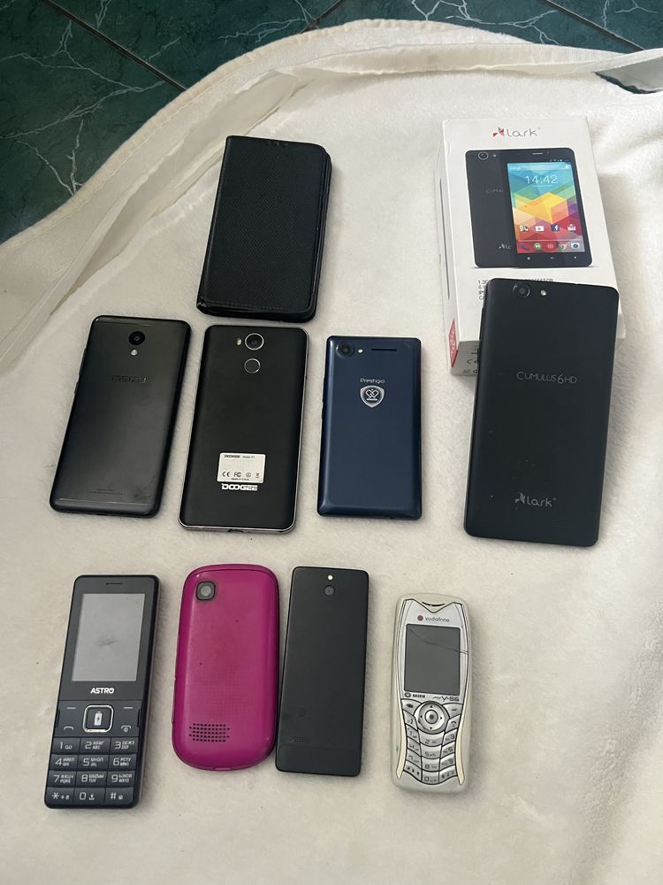 Старі телефони, meizu, doogee, prestigio, cumulus, nokia, astro