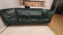 Sofa/kanapa 3 osobowa butelkowa zieleń