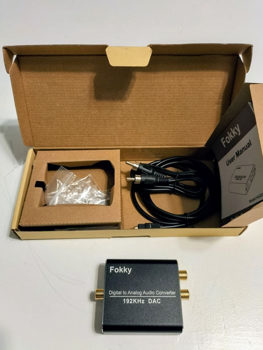 Conversor DAC - Digital Analógico Fokky 192 Khz